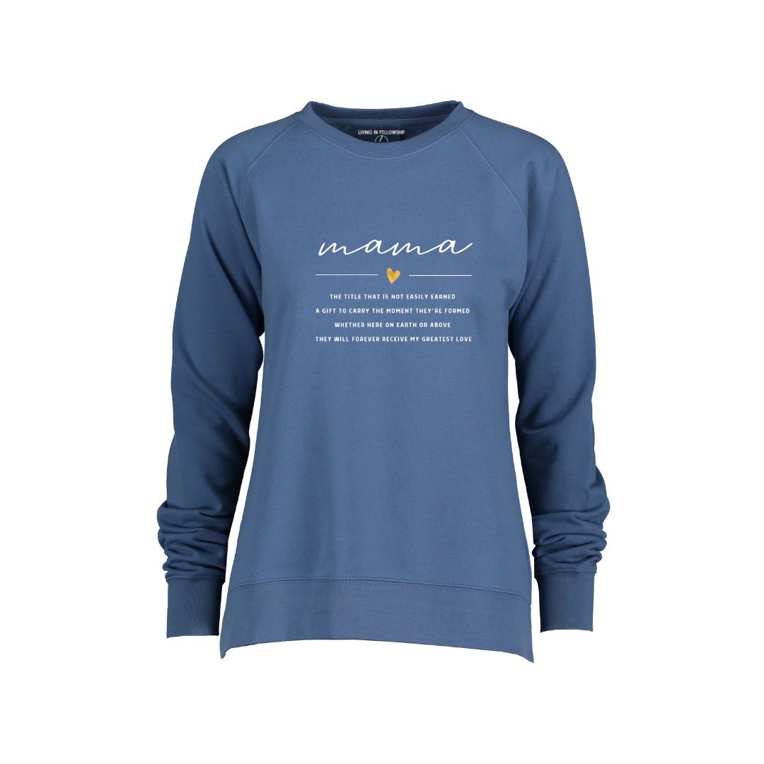 Mama Poem Sweatshirt